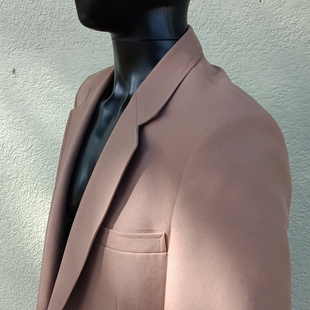 J.C. PENNY "QUAD" MEN'S VINTAGE (2) BUTTON LUXURY BLAZER